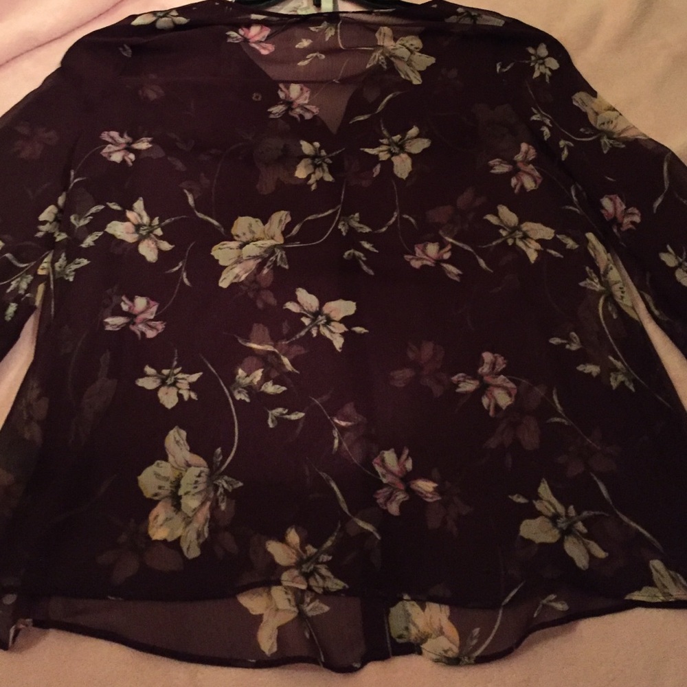 Wine LC Blouse